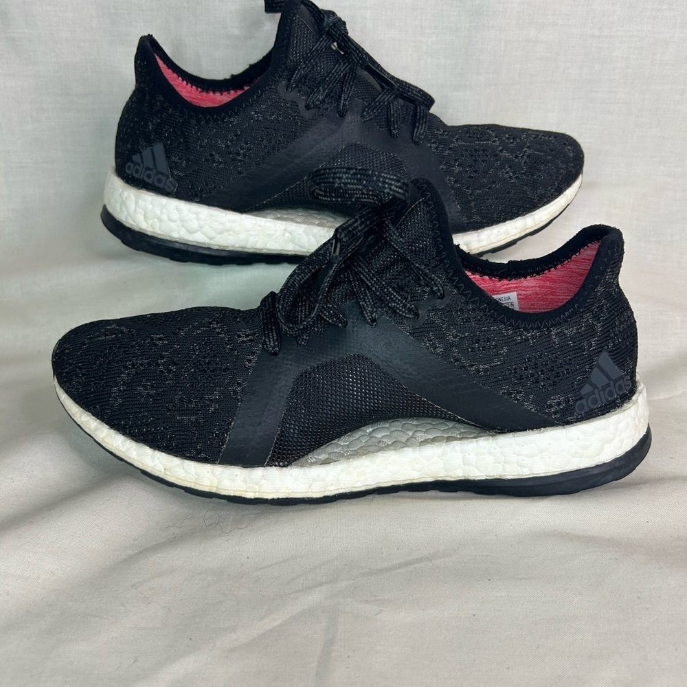 Adidas Pureboost X Element Knit Running Shoes – Women’s 7.5 – Core Black - Picture 2 of 7